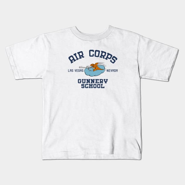 Mod.1 Air Forces Corps Gunnery School Kids T-Shirt by parashop